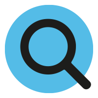 Magnifying glass icon